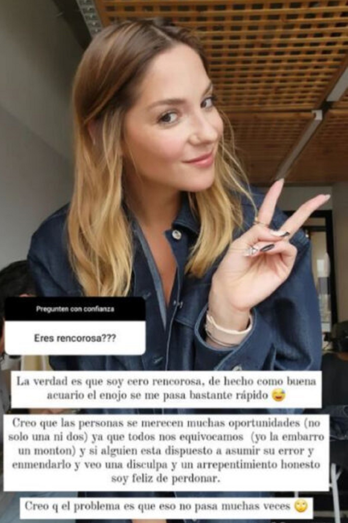 Historia de Kel Calderón  en Instagram