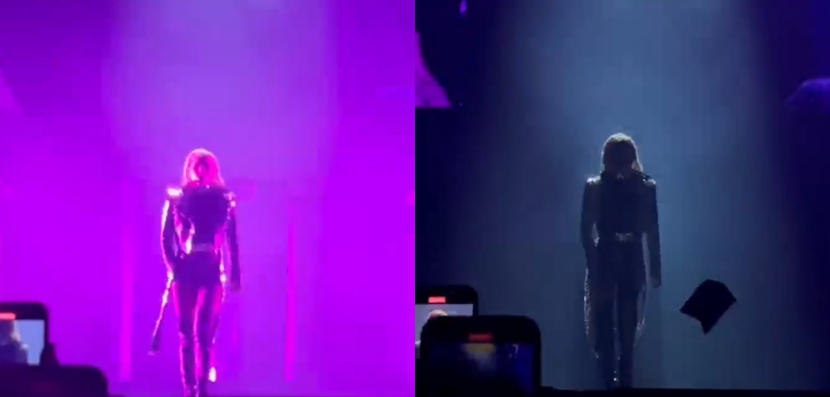 El viral de Lady Gaga lanzando un 'campo de fuerza invisible' en un show que tiene locos a sus fans