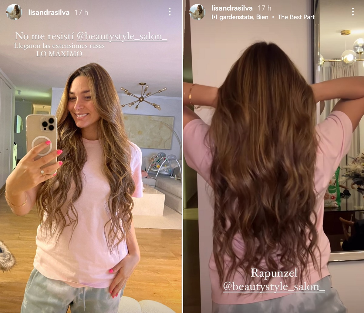 Lisandra Silva cambio de look Rapunzel