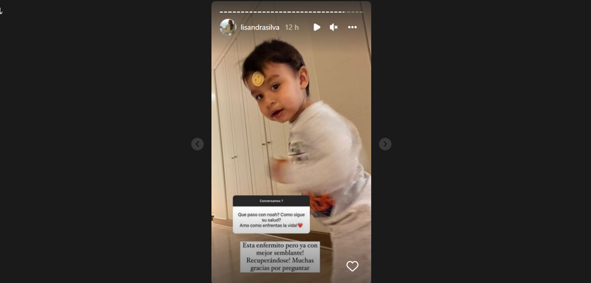 Estado de salud hijo Lisandra Silva