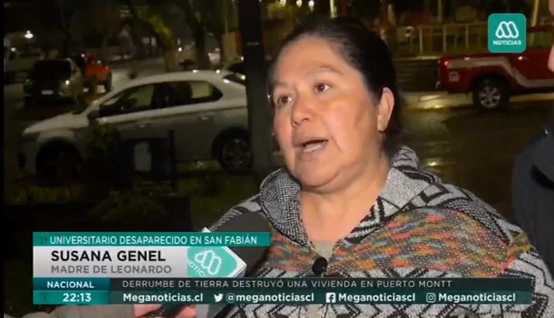 madre joven desaparecido San Fabián de Alico