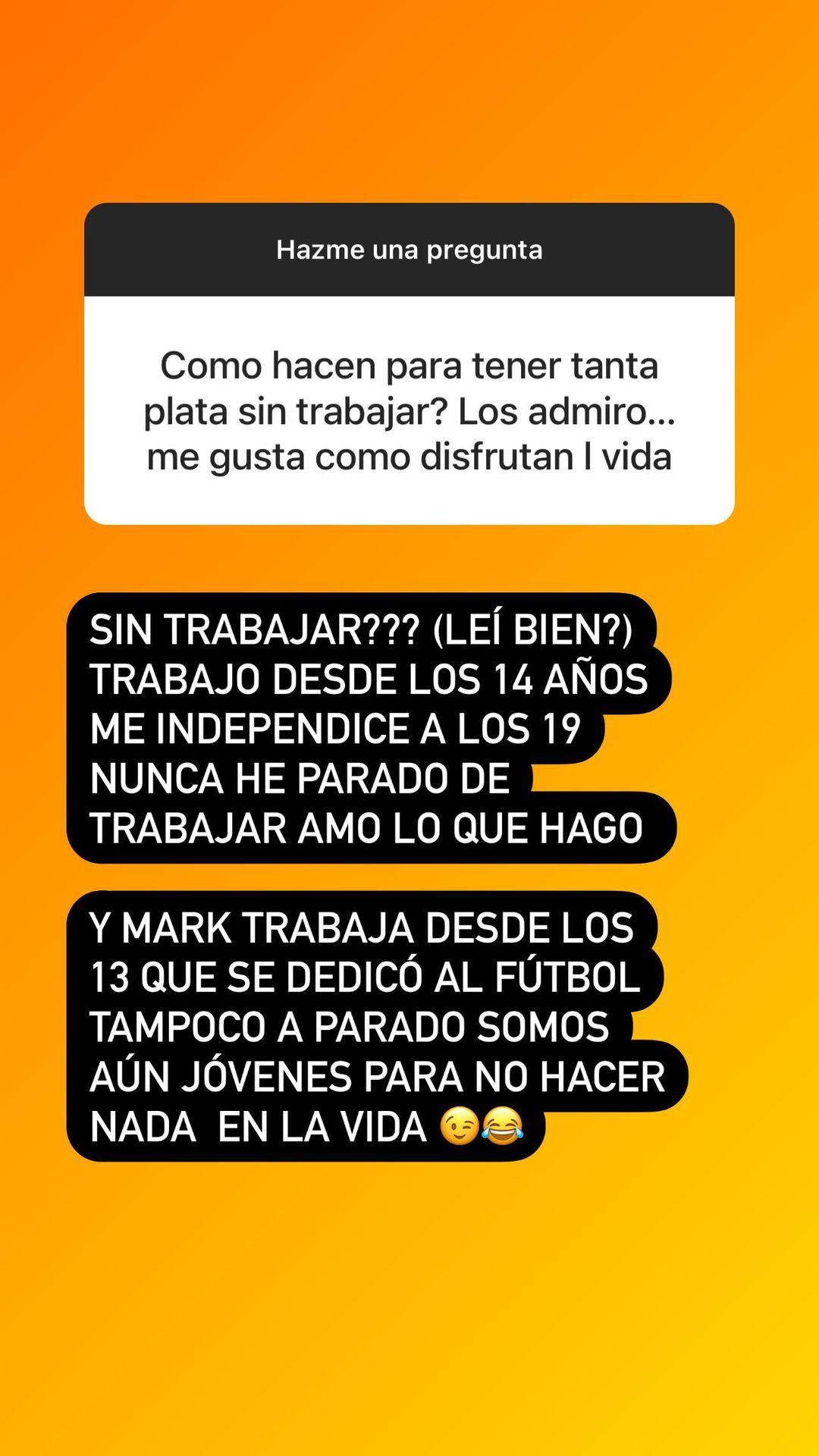 Maura Rivera respondió pregunta en Instagram