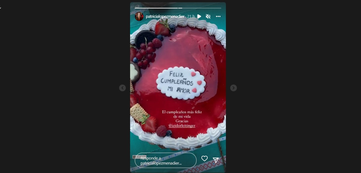 El emotivo anuncio de Patricia López en el festejo de sus 45 años: está embarazada 