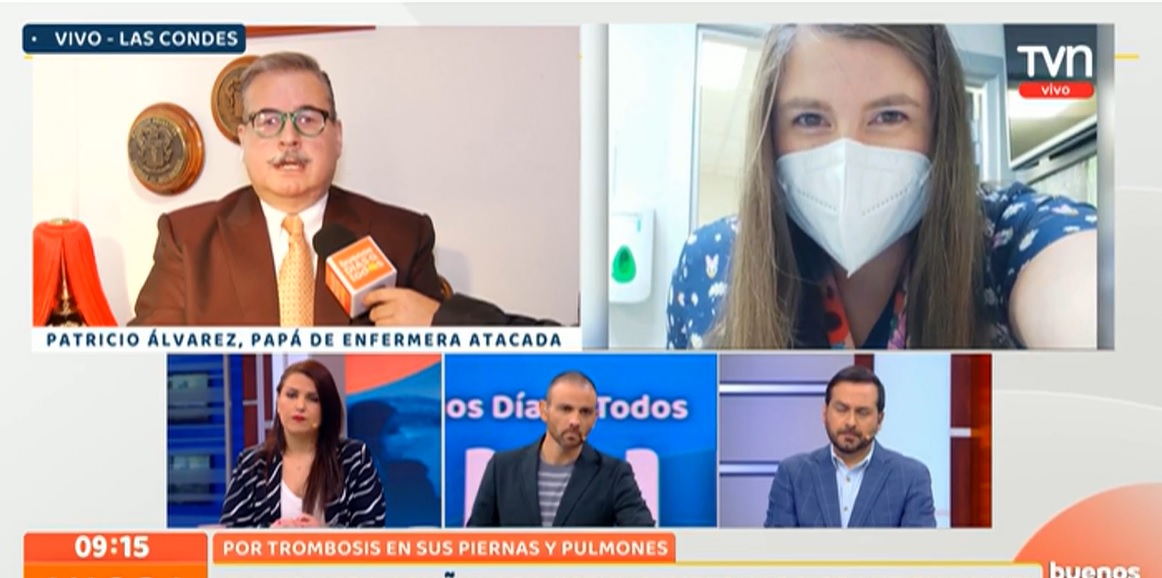 Pola Álvarez trombos internada UTI