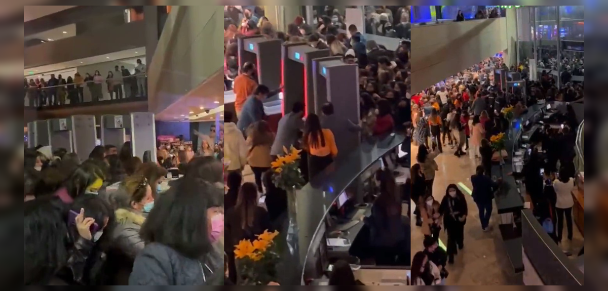 Empujones y descontrol: registran el caos en acceso para ver show de Los Vásquez en Antofagasta