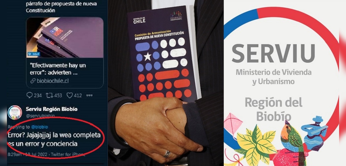 Serviu del Bío Bío y llamativo tuit sobre texto de nueva Constitución: 