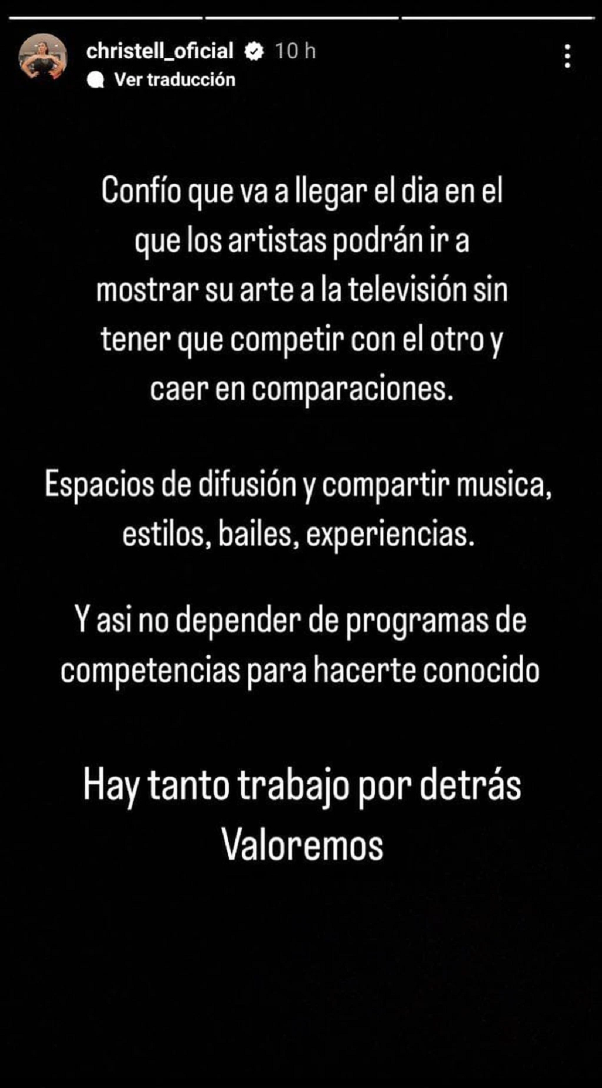 Cristell Rodríguez lanzó dura crítica tras eliminación de su amiga Camila Ferretto en The Voice: “Valoremos”