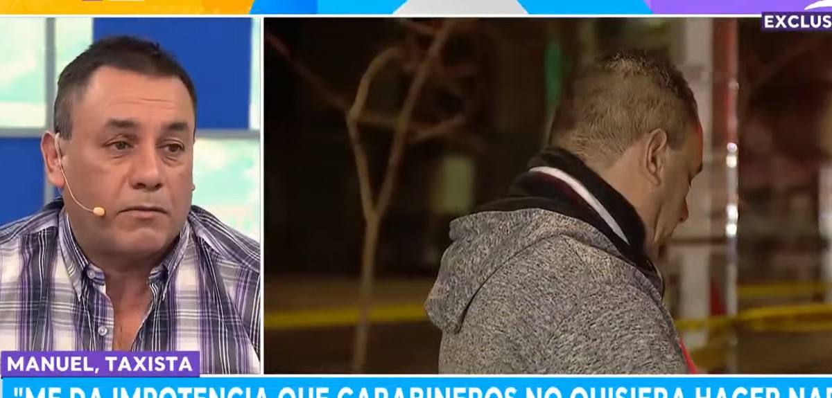 Taxista que auxilió a hombre asesinado en Alameda se emocionó en Tu Día: “No he dormido bien”