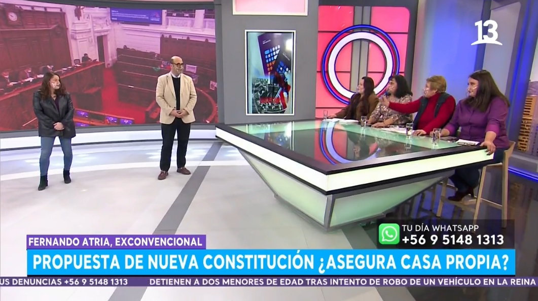 Tenso cruce entre vecina exconvencional