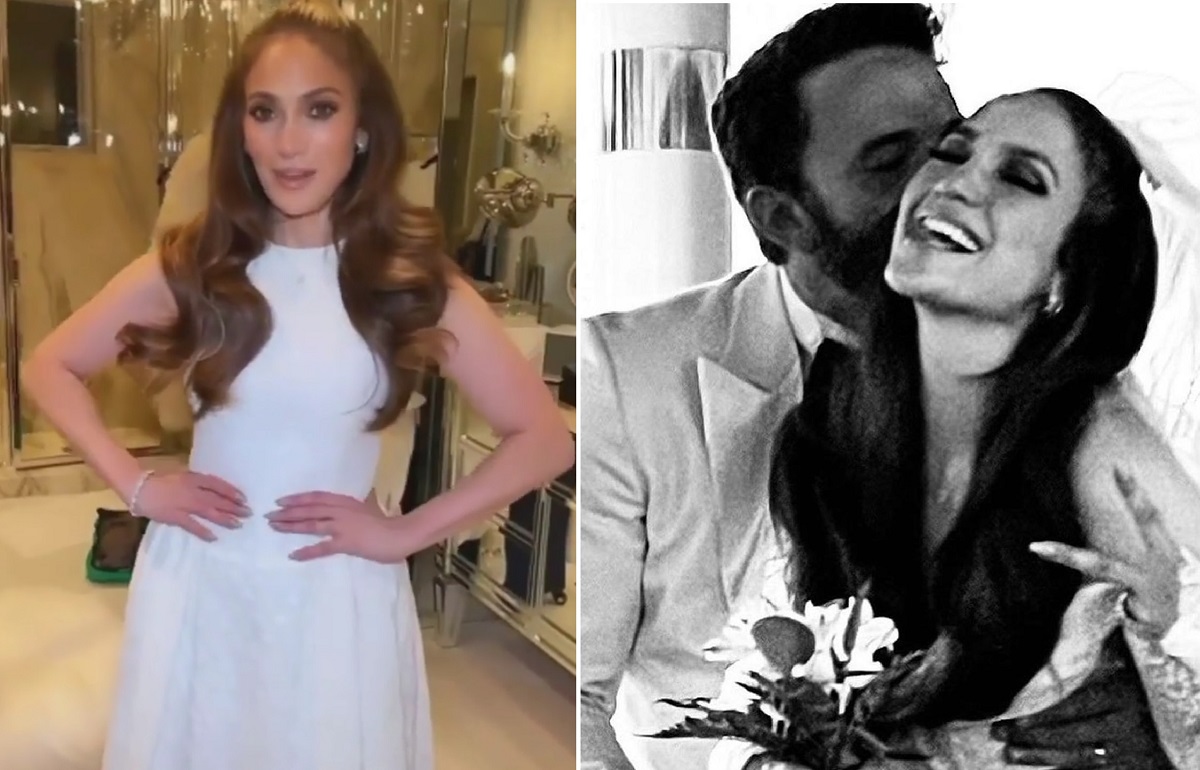 vestidos de novia Jennifer López