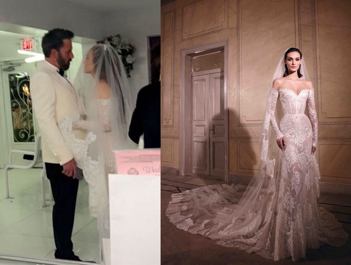 vestidos de novia Jennifer López