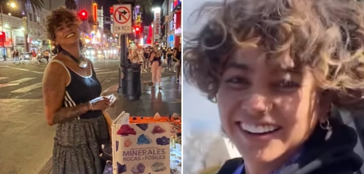 La nueva vida de Camila Recabarren como artesana en Estados Unidos: fumando y vendiendo en la calle