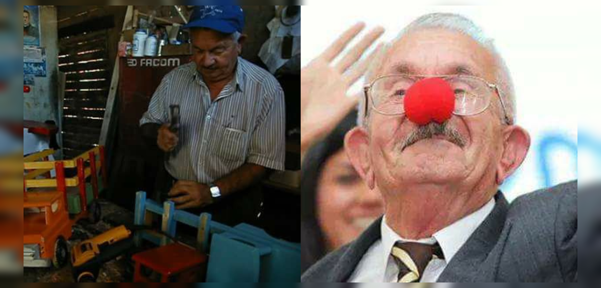 Falleció querido adulto mayor que fabricaba juguetes con su jubilación para regalarlos en Navidad