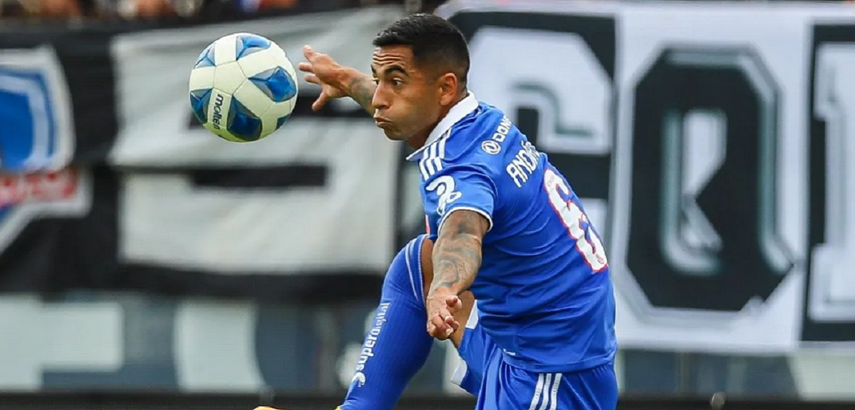 La 'U' suma otro problema: Yonathan Andía se pasó un rojo, se negó a alcoholemia y terminó detenido