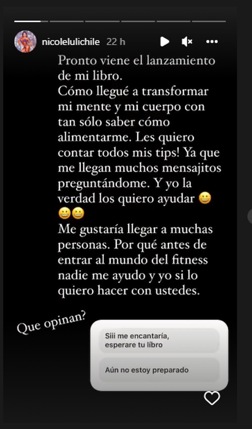 Lanzaminto libro de Nicole Moreno