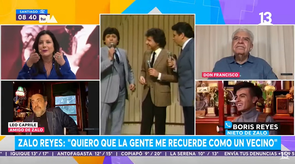 Don Francisco Recordó a Zalo Reyes