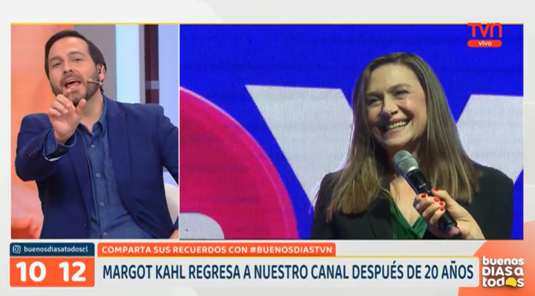 Margot Kahl regresó a TVN