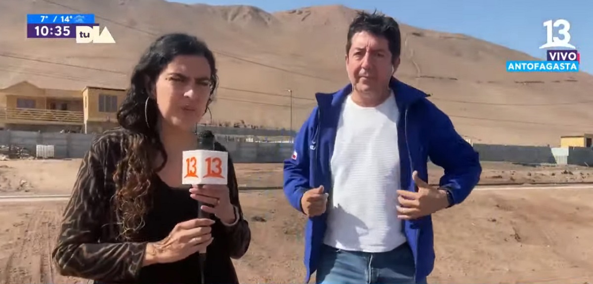 Alcalde de Antofagasta fue amenazado en pleno despacho del matinal 'Tu Día'