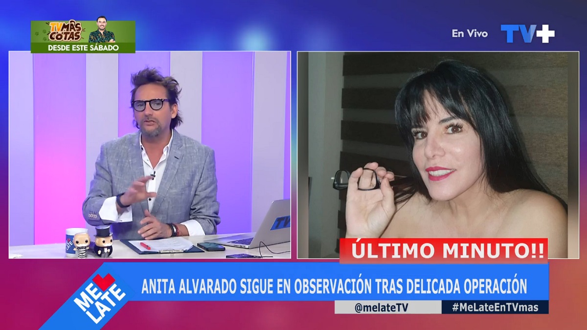 actualzan estado de salud de Anita Alvarado