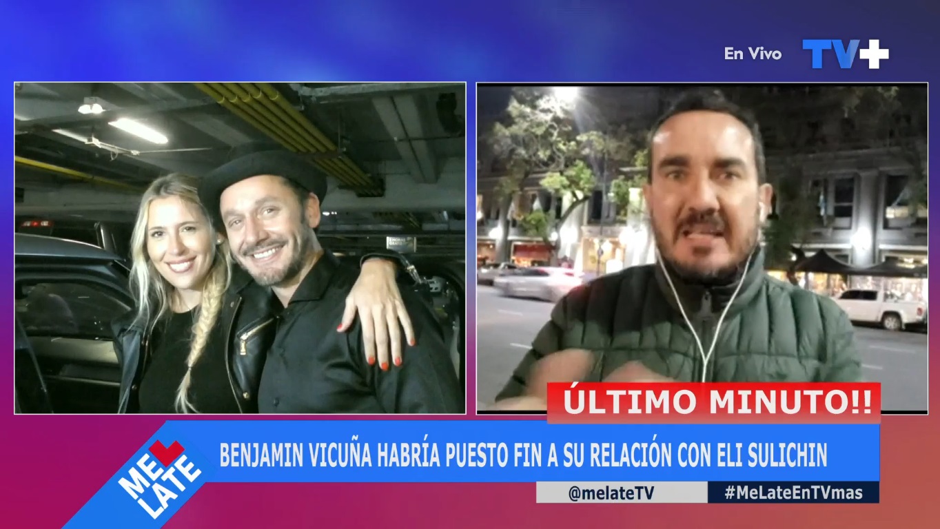 Benjamín Vicuña quiebre Eli Sulichin