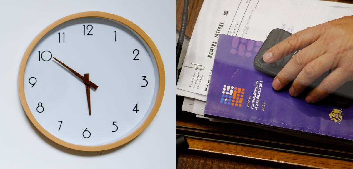 Gobierno confirmó que cambio de hora se aplazará en una semana por plebiscito de salida