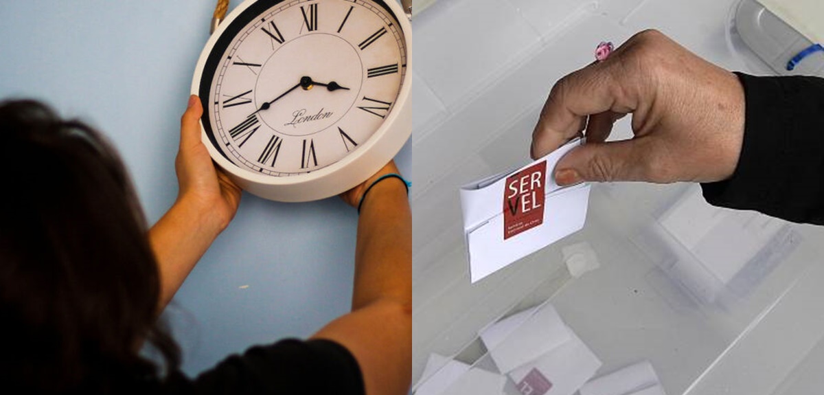 ¿Se aplazará el cambio de hora por el Plebiscito? Gobierno anuncia que 