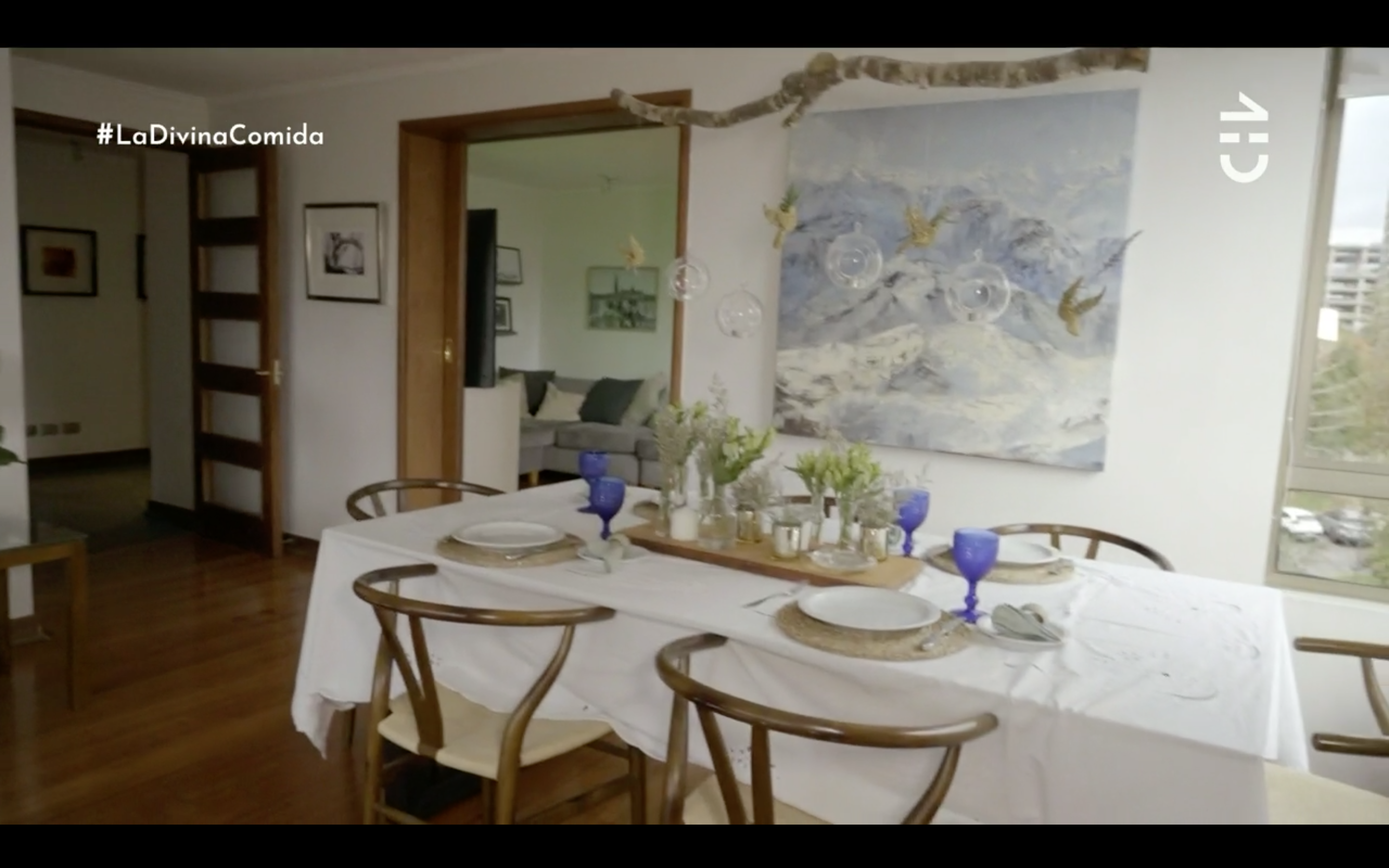 Angel Torrez muestra su casa en “La Divina Comida”