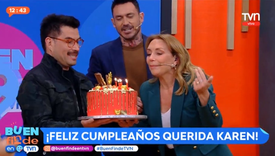 Desde Julián Elfenbein a Cárcamo: los saludos que Karen Doggenweiler recibió en su cumpleaños