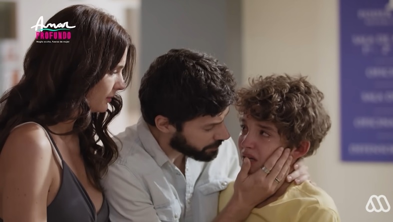 Desgarradora escena de Amar Profundo