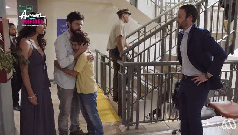 Desgarradora escena en Amar Profundo