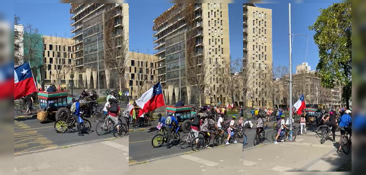 Chofer de carreta que arrolló a ciclistas en pleno enfrentamiento en Providencia quedó detenido