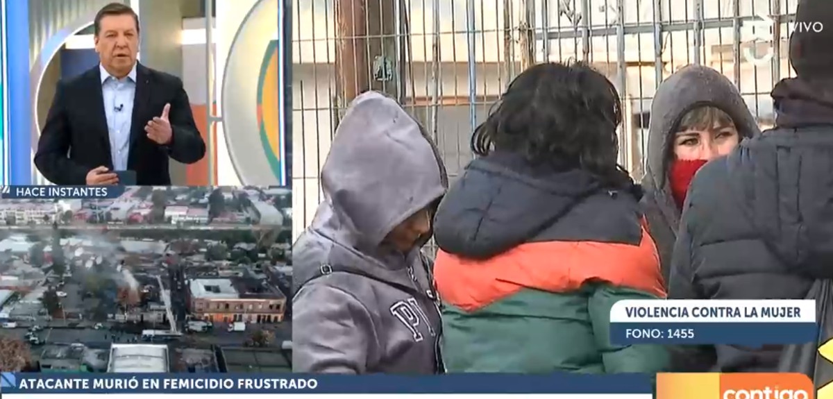 Víctima de femicidio frustrado en Estación Central dio dramático relato: “Me echó combustible”