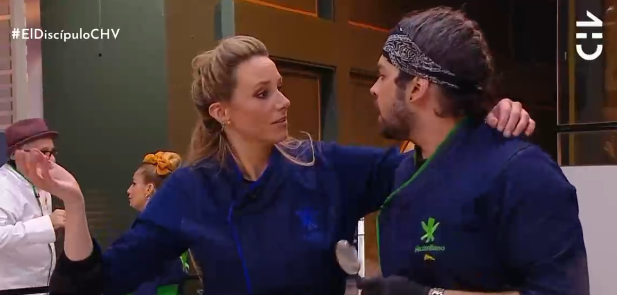 El tenso cruce de Max Cabezón y Camila Ruiz en El Discípulo del Chef: 
