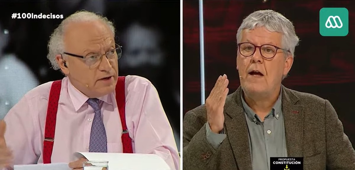 Nicolás Eyzaguirre puso en aprietos a Tomás Mosciatti con pregunta en '100 indecisos': 