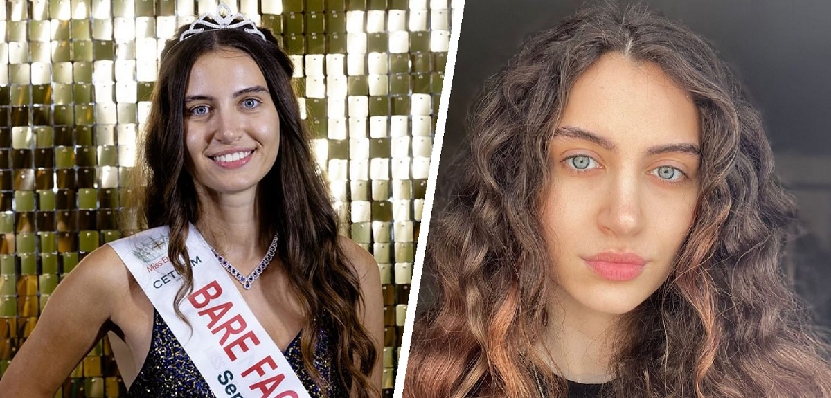 Finalista de Miss Inglaterra rompió estándares: joven de 20 años compitió sin usar maquillaje