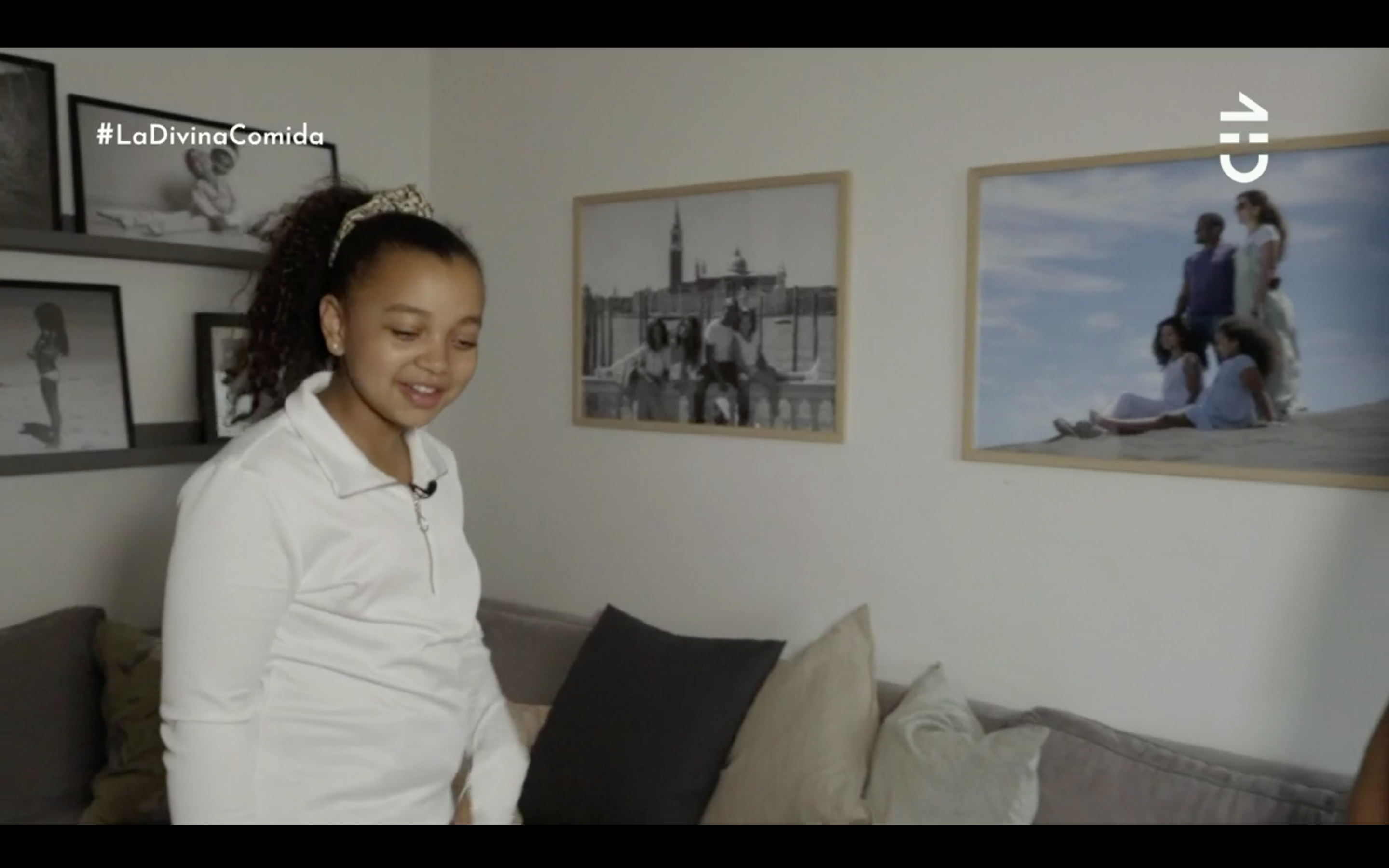 Angel Torrez presenta a su hija Alicia en “La Divina Comida”