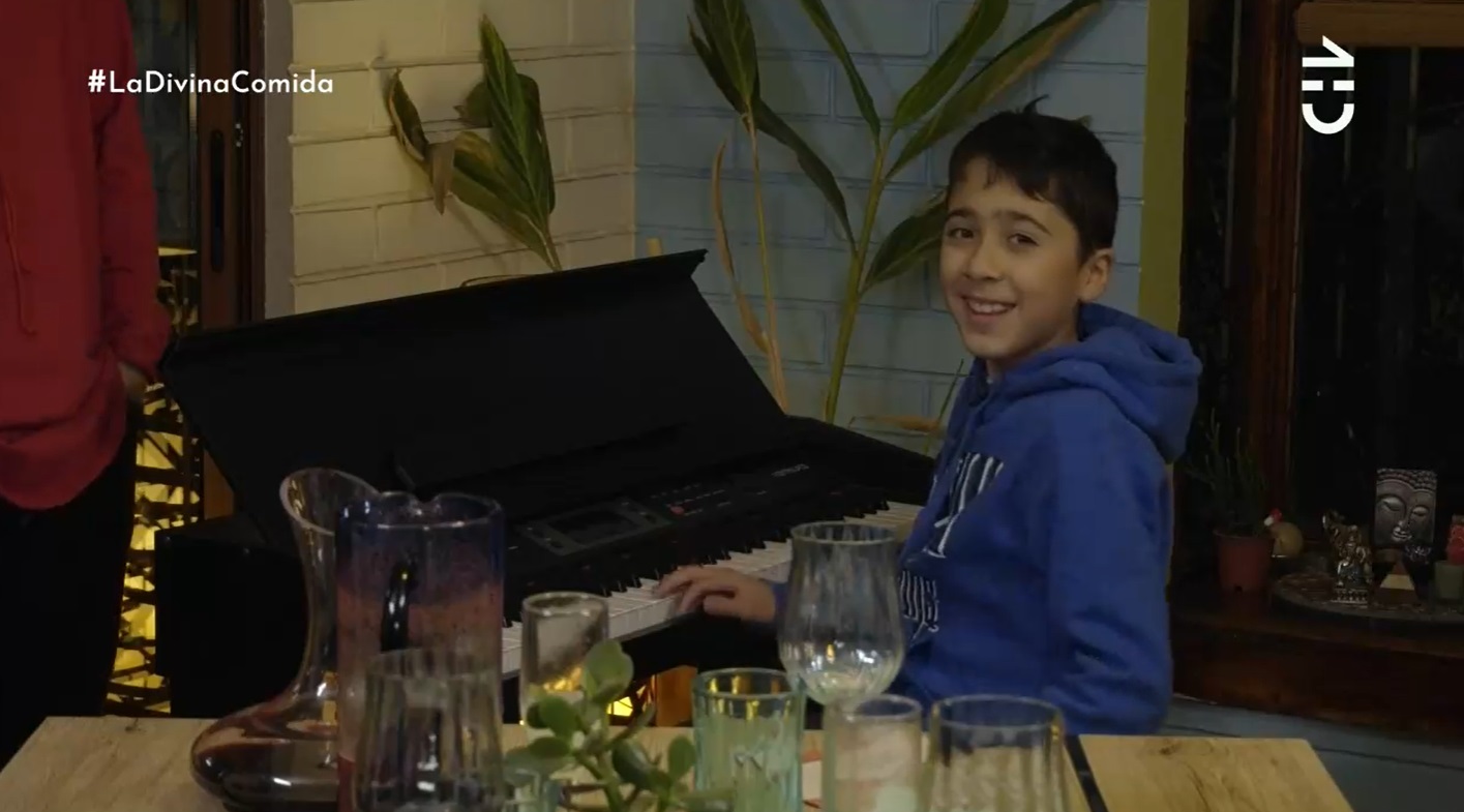 Hijo de Kike Faúndez en La Divina Comida