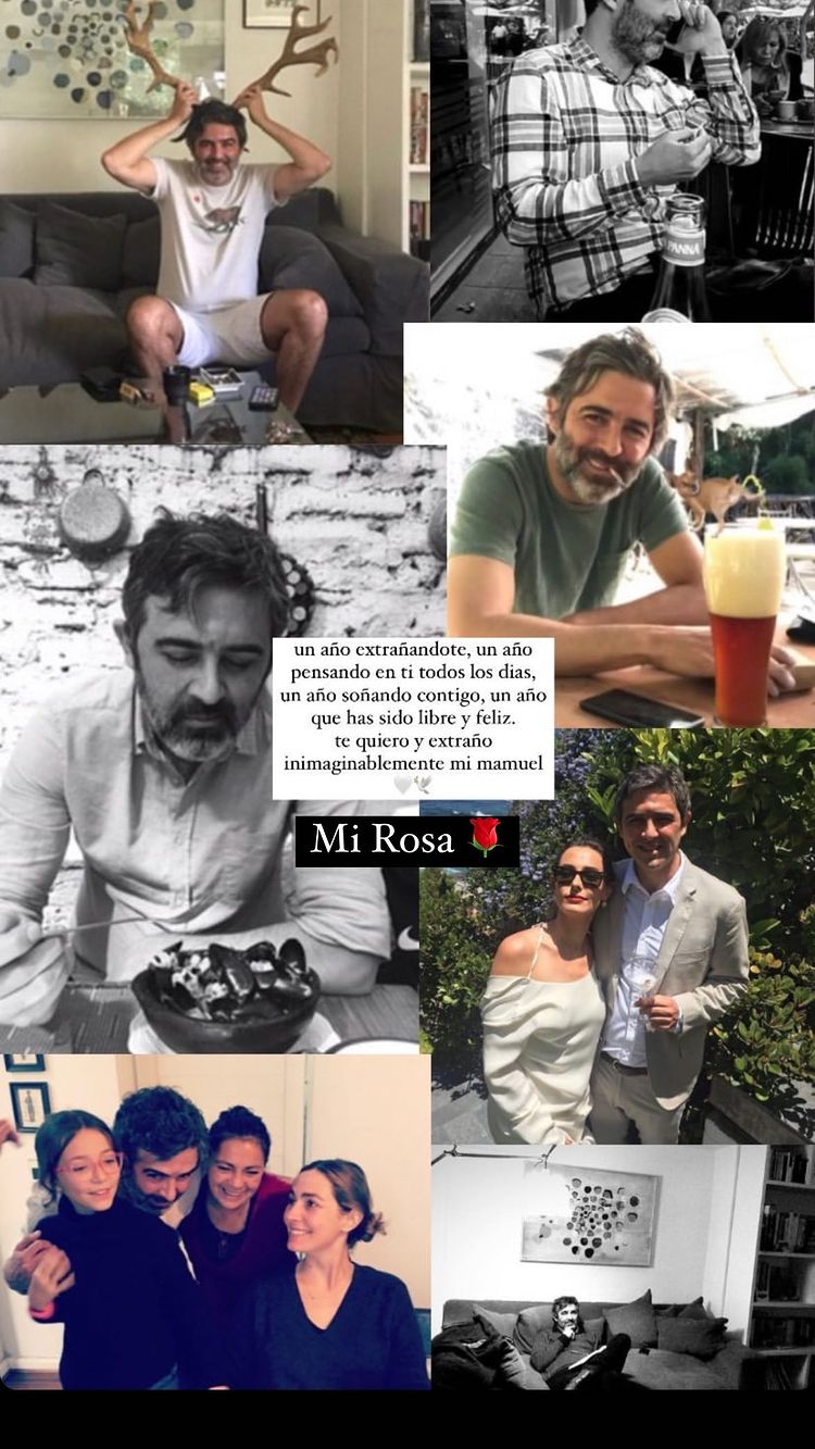 Javiera Díaz de Valdés escribió sensible texto a 1 año de muerte de su marido: "Te quiero y extraño" 