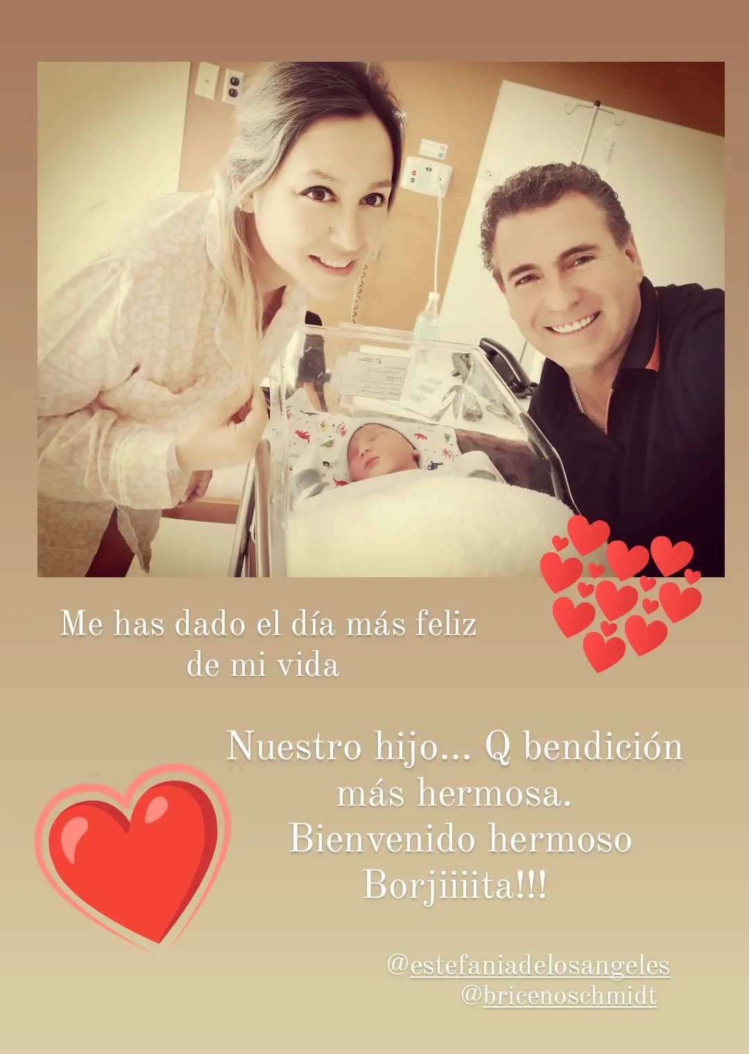 José Luis Briceño papá 47 años