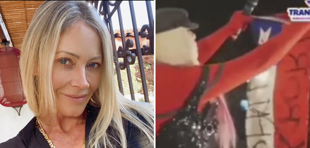 Marcela Vacarezza calificó de grotesco acto sexual con bandera chilena: 