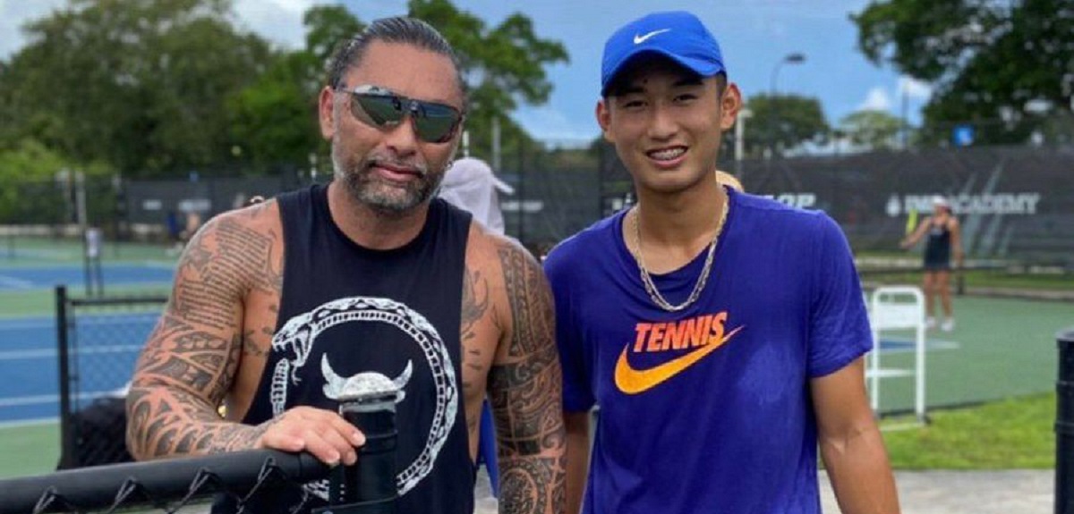 Marcelo Ríos aceptó ser el entrenador de joven talento chino... que jura que es el 'Chino' Ríos