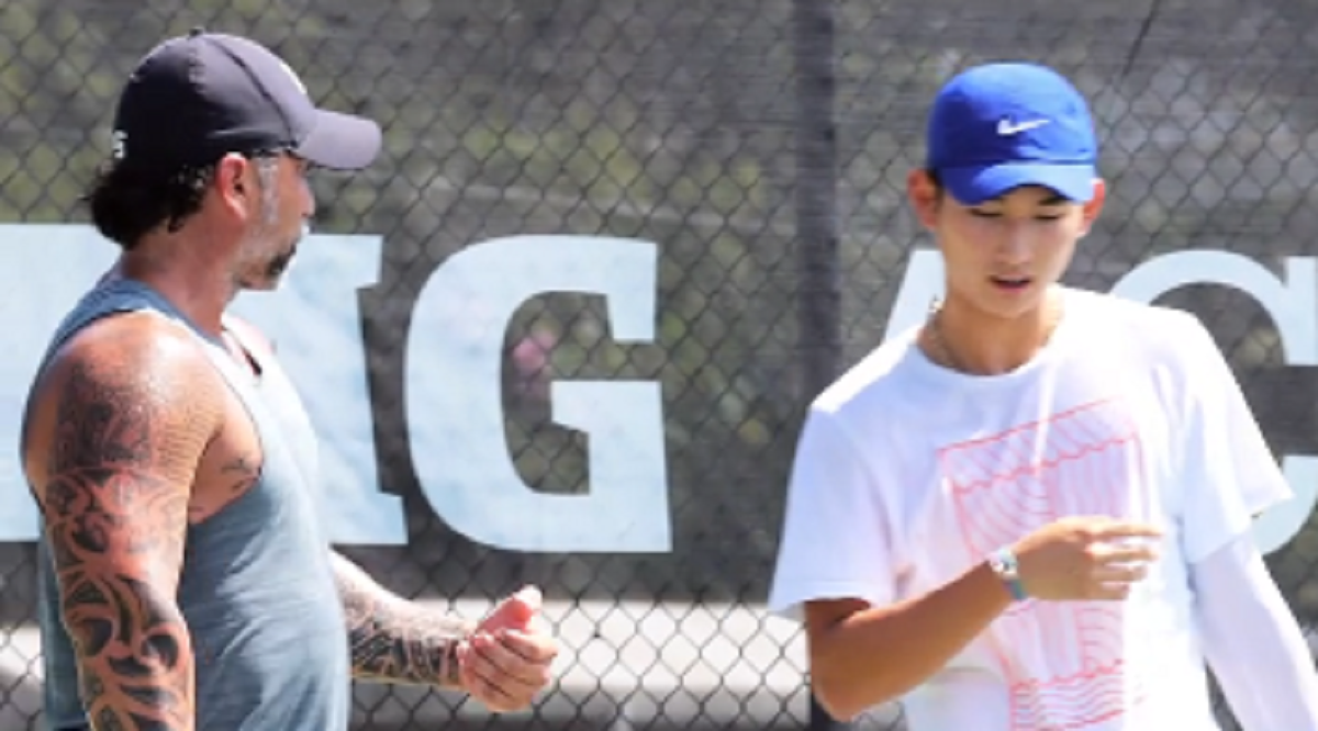 Marcelo Ríos aceptó ser el entrenador de joven talento chino... que jura que es el 'Chino' Ríos