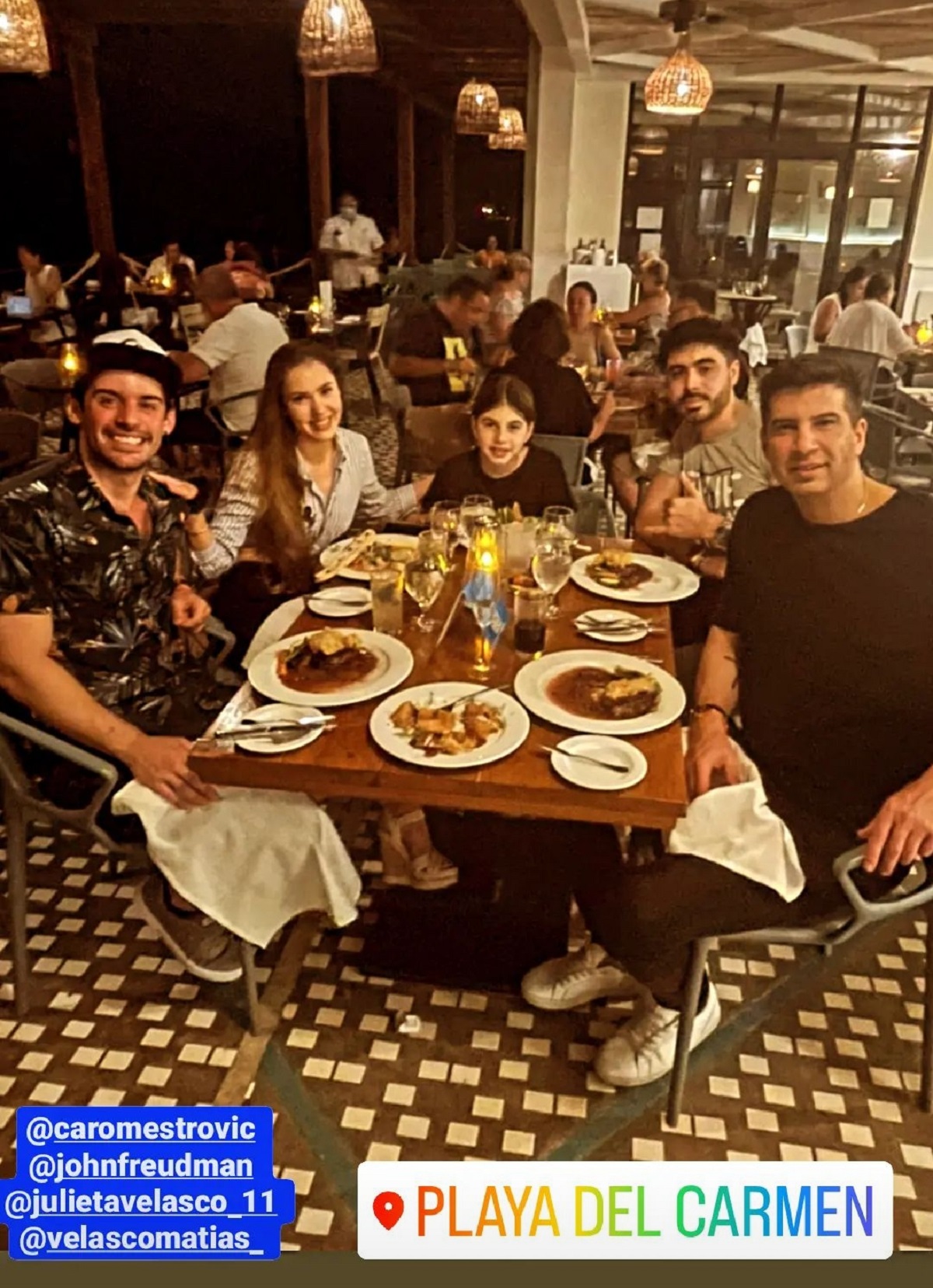 vacaciones Mario Velasco hijos