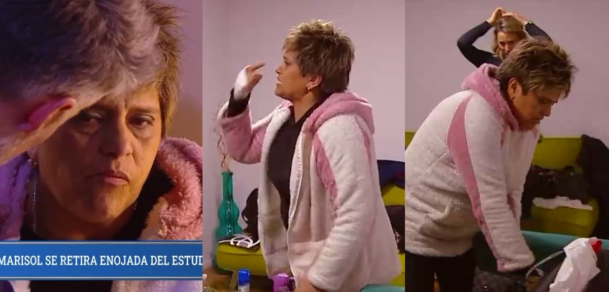 Nuevo día de furia de Marisol en El Discípulo del Chef: amenazó con renunciar y criticó a Bazán