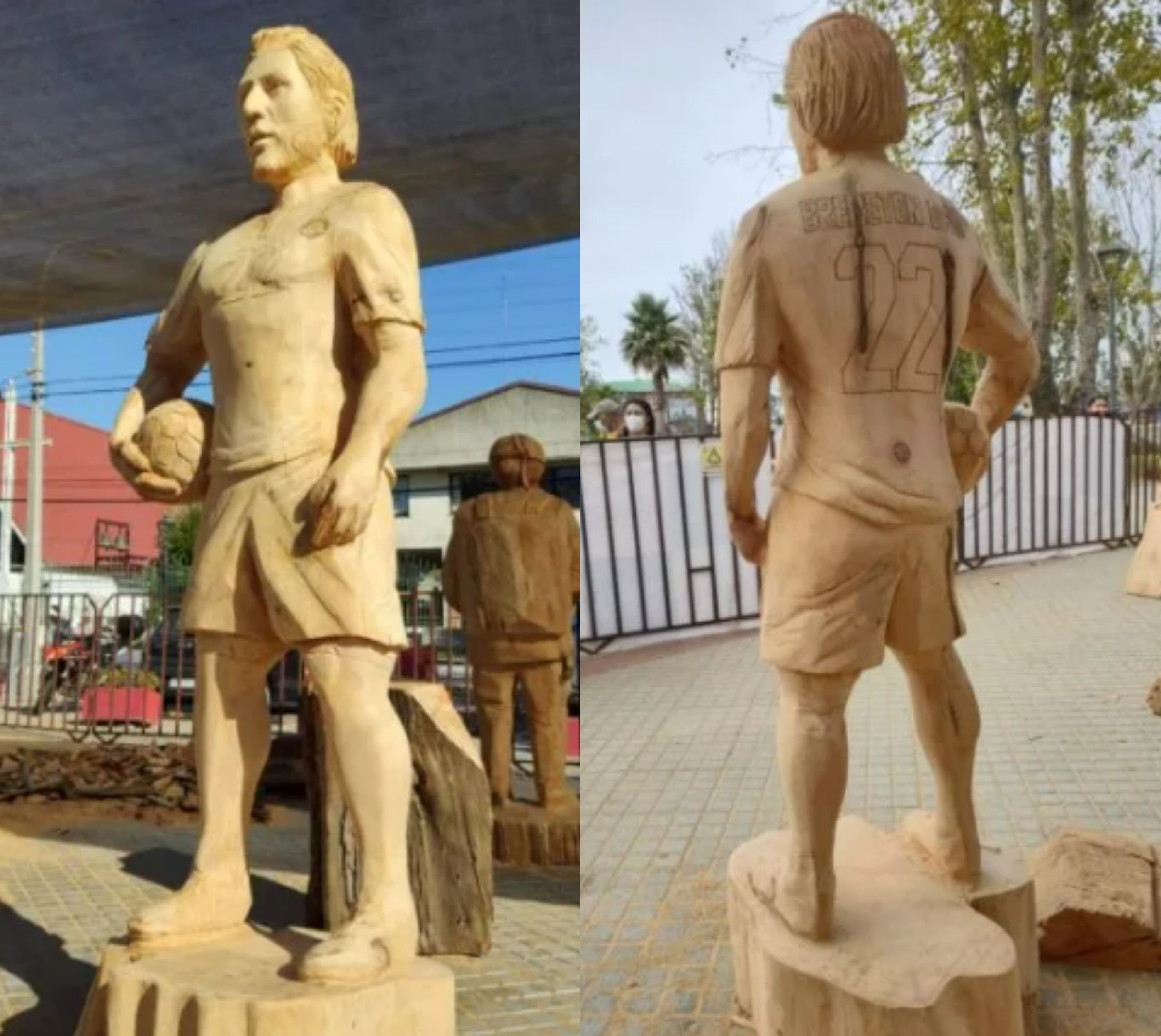 Muere Mauricio Pichuante, escultor conocido por tallar en madera a Ben Brereton.