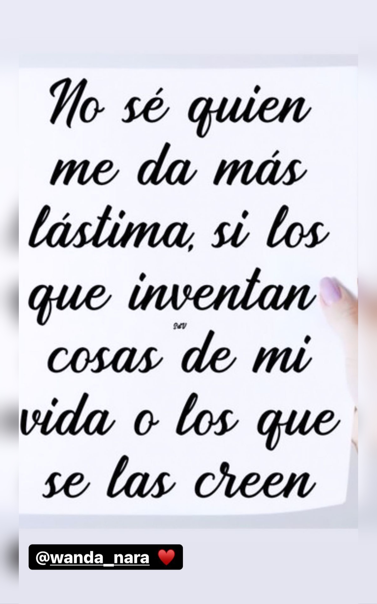 Mensaje de Mauro Icardi a Wanda Nara