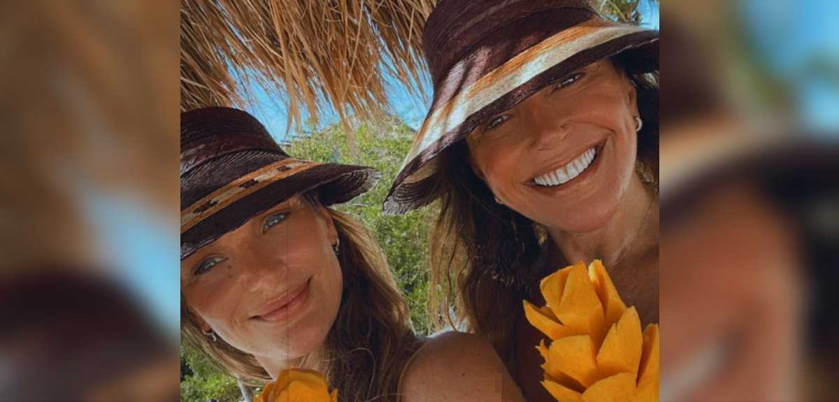 Carolina Arregui mostró cómo ayuda a su nieto Galo a dar sus primeros pasos: pequeño tiene 7 meses