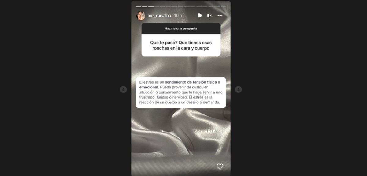 Michelle Carvalho preocupó a sus fans al revelar complejo momento de salud: mostró marcas en su piel