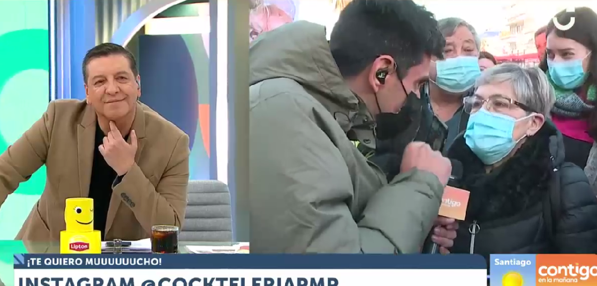 JC Rodríguez y Monse Álvarez celebraron a mujer de 58 años que está terminando su enseñanza media