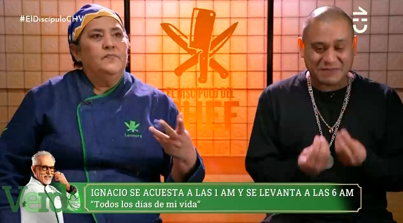 La molestia de Nacho Román por reto de Ennio Carota en El Discípulo del Chef